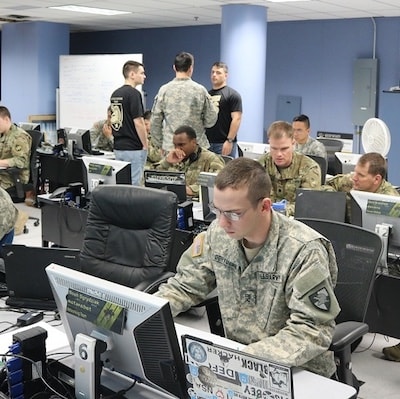 The CDX team during the 4 day exercise.